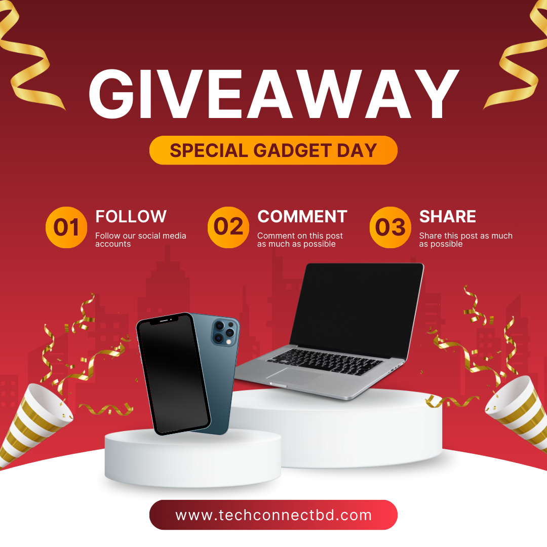 Purple Modern Give Away Electronics Smartphone Instagram Post